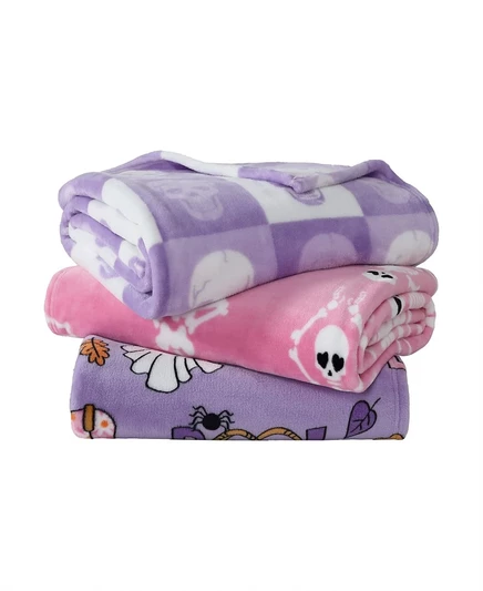 Плед Betsey Johnson Halloween 178×127 см, фиолетовый
