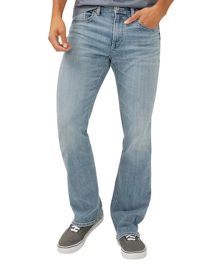 Мужские джинсы Silver Jeans Co Jace slim bootcut, синие
