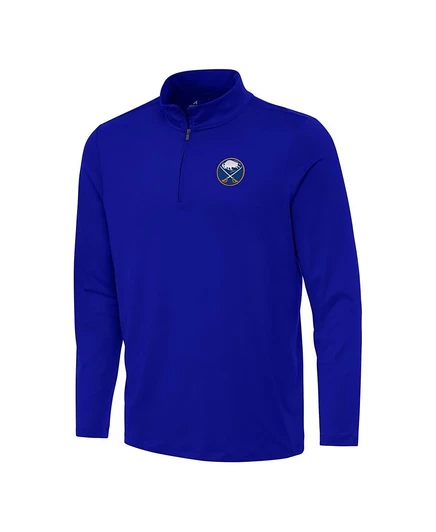 Мужская кофта Antigua Reprocess 1/4-zip, синяя