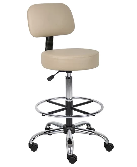 Boss Office Products Caressoft Медицинский/чертежный стул с подушкой для спинки