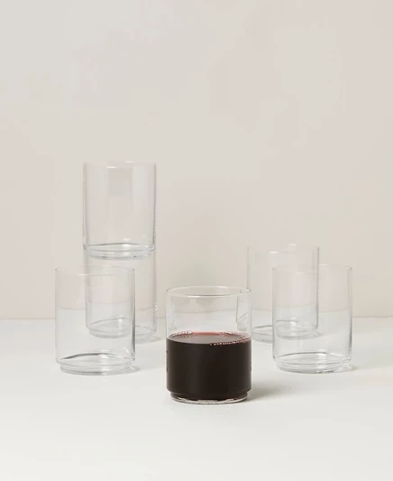 Стаканы Lenox Tuscany Classics, 6 шт., прозрачные