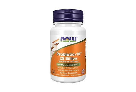 Пробиотик Now Foods-10,25 миллиардов 50 капсул без цвета