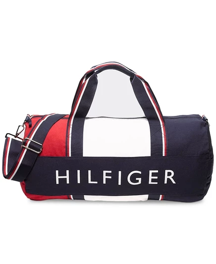 Мужская сумка-дуффел Tommy Hilfiger Harbor Point в цветовых блоках, красная