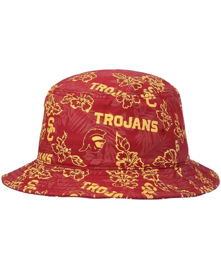 Мужская кепка-панама с цветочным рисунком Reyn Spooner Cardinal USC Trojans cardinal