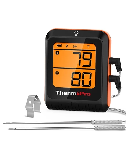 Термометр ThermoPro TP920W умный Bluetooth, дальность 500 футов, черный