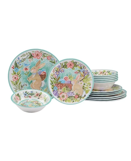 Сервиз Certified International Joy of Easter, 12 пр., на 4