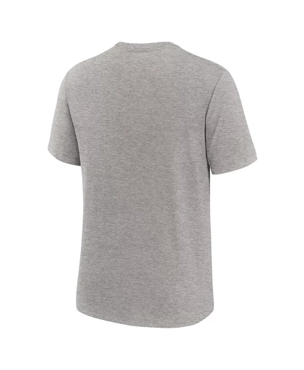 Мужская футболка Nike Heather Gray Michigan State Spartans из трехслойной ткани, выполненная в традиционном стиле местного кампуса, освященная временем heather gray