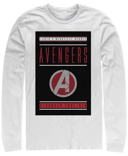 Мужской лонгслив Fifth Sun Marvel Avengers Endgame, белый