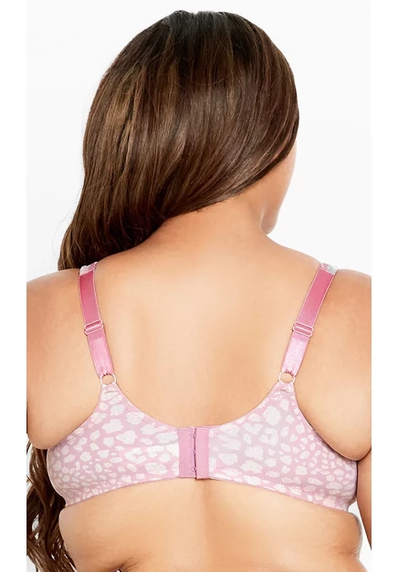 Женский бюстгальтер Avenue Plus Size Smooth Caress, розовый
