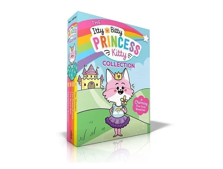 Коробочный набор Itty Bitty Princess Kitty Collection - Самая новая принцесса, Королевский бал, Принц-щенок, Звездный дождь от Melody Mews no color