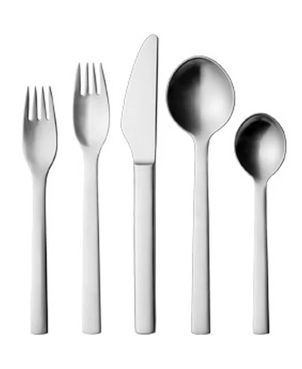 Набор столовых приборов Georg Jensen New York, 5 пр., серый