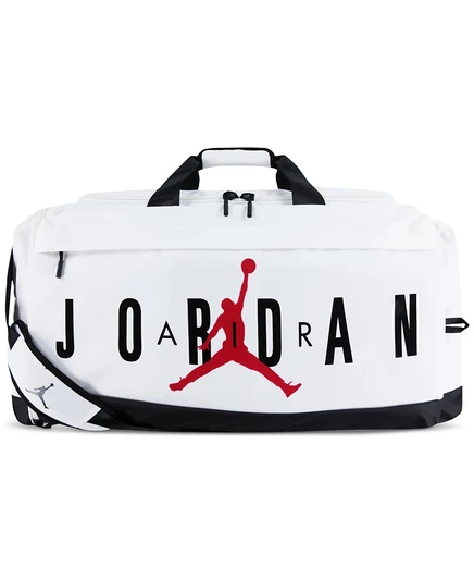 Мужская спортивная сумка Jordan Logo с отделением для обуви и вентиляцией, белая