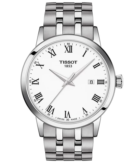 Мужские часы Tissot Classic Dream 42 мм, белый