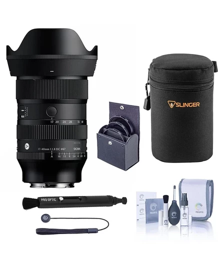 Объектив Sigma 17-40 мм F1.8 DC Art для Sony E, черный