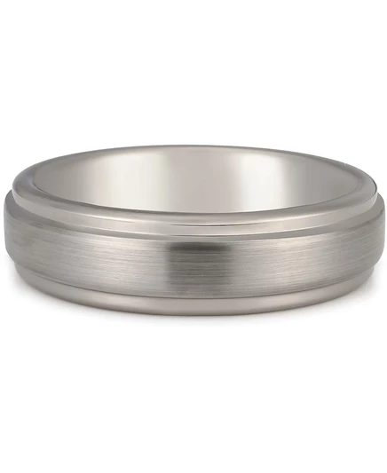 Мужское кольцо Macy's Step Edge Band, танталовое