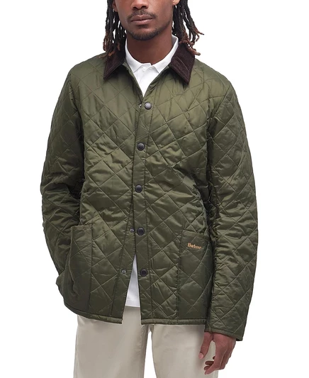 Мужская стёганая куртка Barbour Liddesdale, зеленая