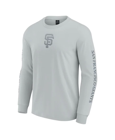 Мужской лонгслив Fanatics SF Giants, серый