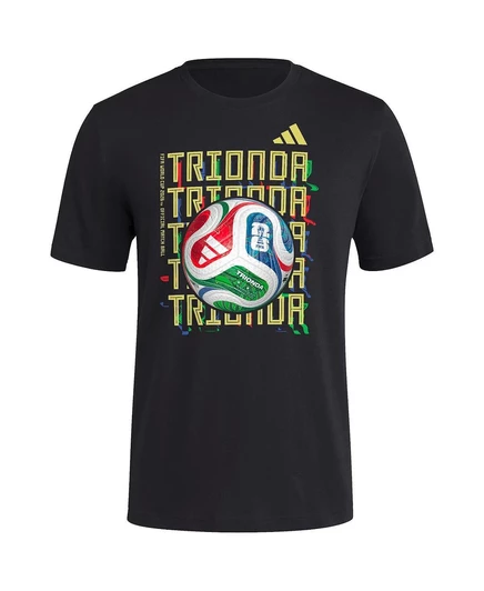 Мужская черная футболка Trionda Match Ball  black