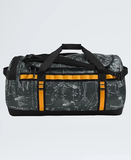 Мужская дорожная сумка The North Face Base Camp L, серая