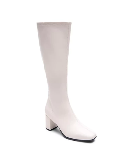  Женские высокие сапоги из искусственной кожи Micah eggnog stretch smooth faux leather-polyurethane