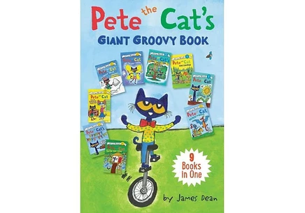 Книга Barnes & Noble Pete the Cat — 9 историй, белая