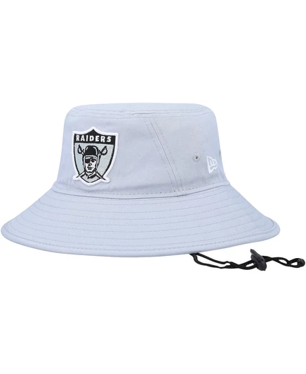 Мужская панама New Era Las Vegas Raiders Main, серебристая