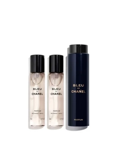 Мужской набор парфюма Chanel Bleu de Chanel Parfum Twist & Spray, 3×20 мл