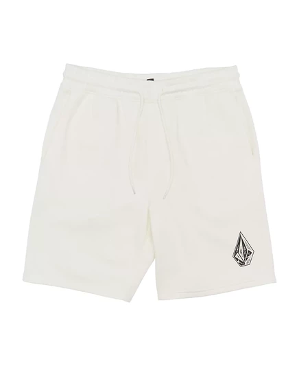  Мужские шорты из цементного флиса off white heather