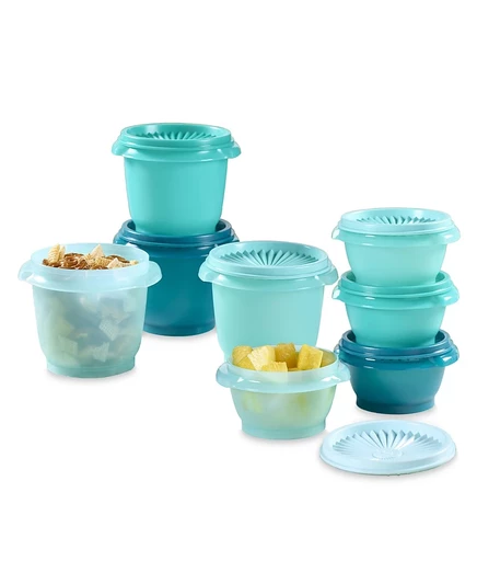 Новая коллекция Tupperware Heritage, 16 шт. Набор контейнеров для хранения продуктов зеленый