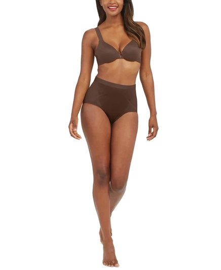 Женские трусы-брифы SPANXshape 10251R, каштановые