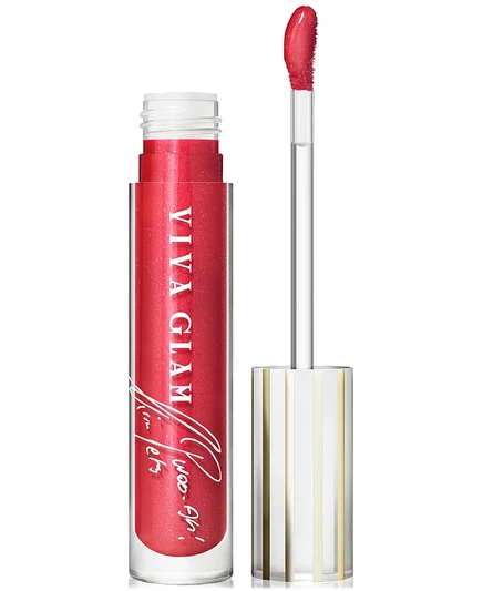 MAC Viva Glam Lip Glass Воздушный блеск для губ красный