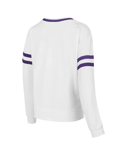 Женская белая толстовка-пуловер Concepts Sport от Los Angeles Lakers Borough white