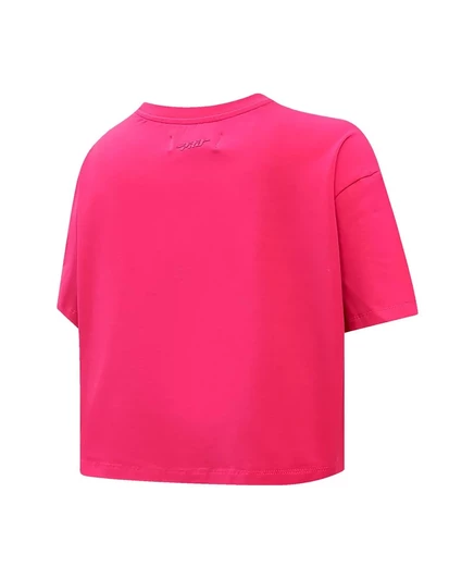Женская укороченная футболка Pro Standard розового цвета St. Louis Cardinals Triple Pink квадратной формы от Pro Standard pink