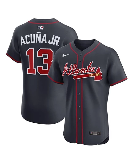 Мужская майка Nike Ronald Acuña Jr., синяя
