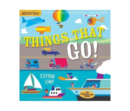 Книжка для малышей Things That Go! (Indestructibles)