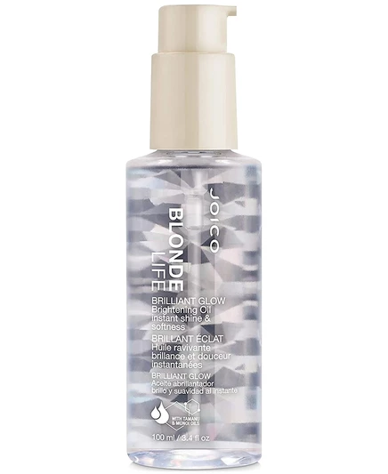 Осветляющее масло Joico Blonde Life Brilliant Glow, 3,4 унции, без цвета