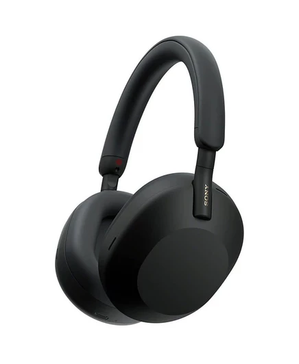 Беспроводные накладные наушники Sony WH-1000XM5 с шумоподавлением, черный