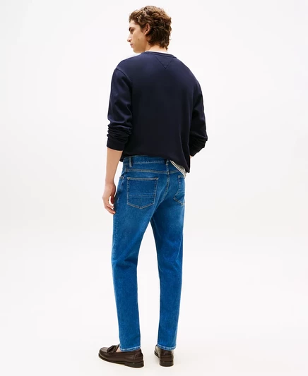 Мужские джинсы-стрейч Bleeker Slim Fit от Tommy Hilfiger mid indigo