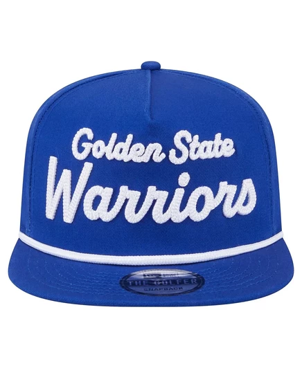 Мужская бейсболка New Era с надписью Royal Golden State Warriors Team Snapback royal