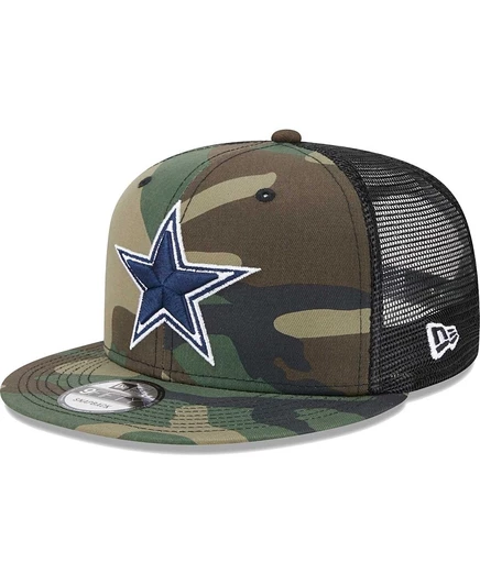 Мужская кепка New Era 9FIFTY Main Trucker Dallas Cowboys, зеленая