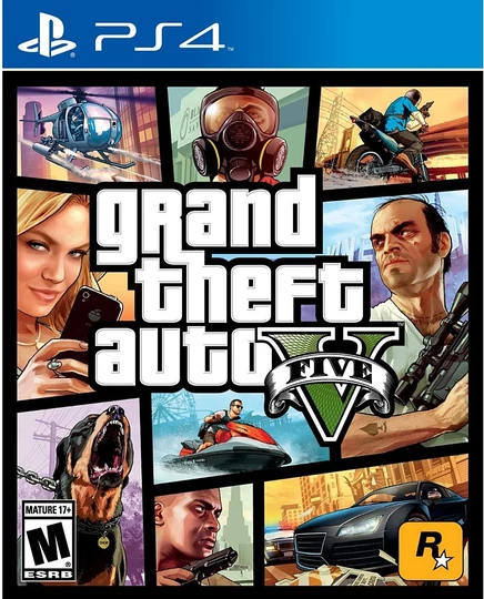 Видеоигра Take-Two Interactive Grand Theft Auto V для PlayStation 4