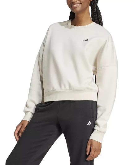  Женская флисовая толстовка Essentials Feel Cozy с логотипом alumina
