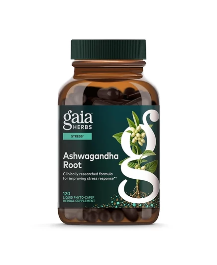 БАД Gaia Herbs ашваганда (корень), 120 капсул