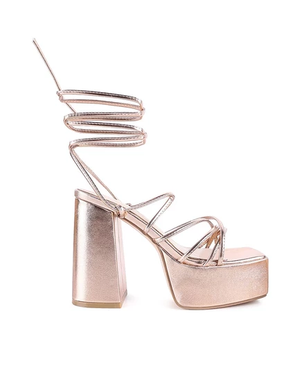 Женские сандалии London Rag Anvil Metallic, розовые