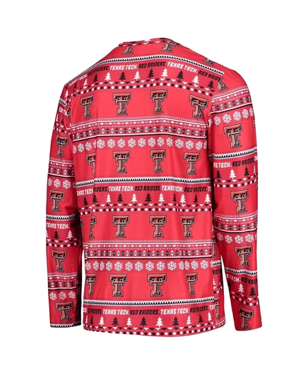 Мужской пижамный комплект Concepts Sport Texas Tech, красный