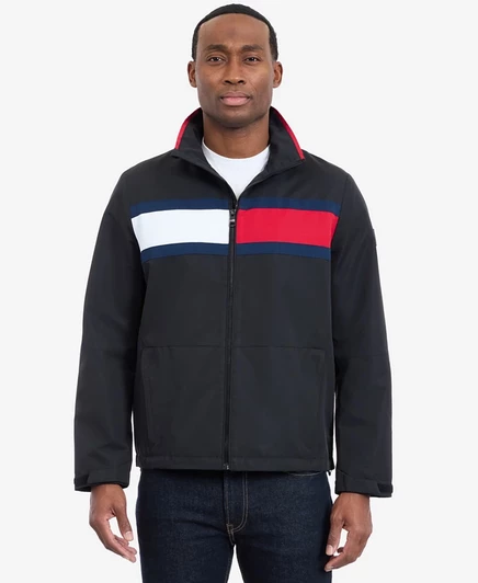 Мужская ветровка Tommy Hilfiger Logo Sail Jacket, черная