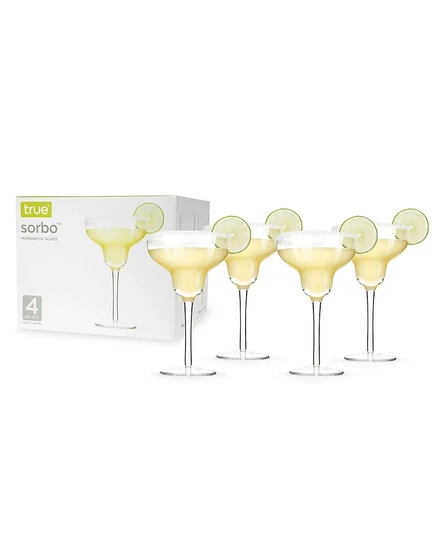 Бокалы для маргариты True Brands, 4 шт., 295 мл