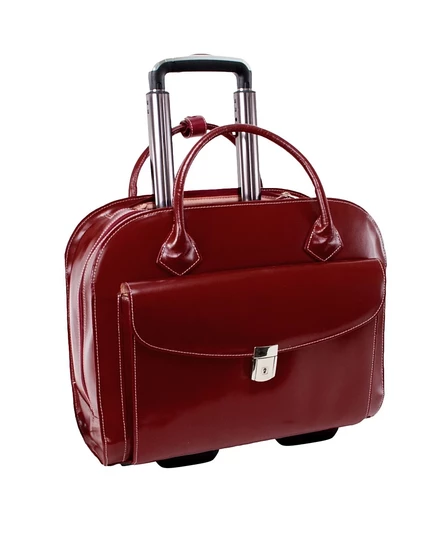 Унисекс портфель McKlein Granville 17″ для ноутбука, красный