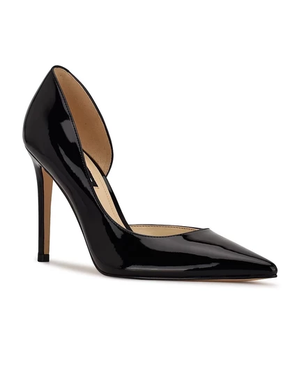 Женские лаковые туфли Nine West Folowe d'Orsay, черные