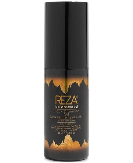 Масло REZA Be Obsessed Black Diamond, 1,7 унции, без цвета